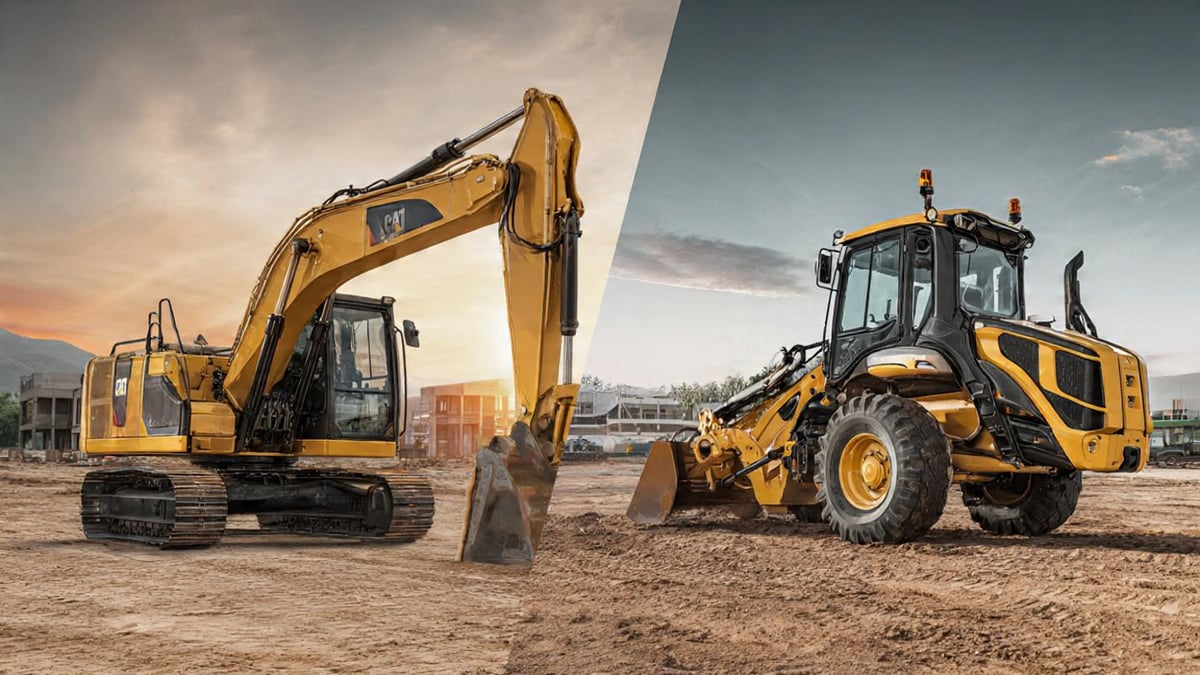 diferencias principales entre una excavadora y retroexcavadora